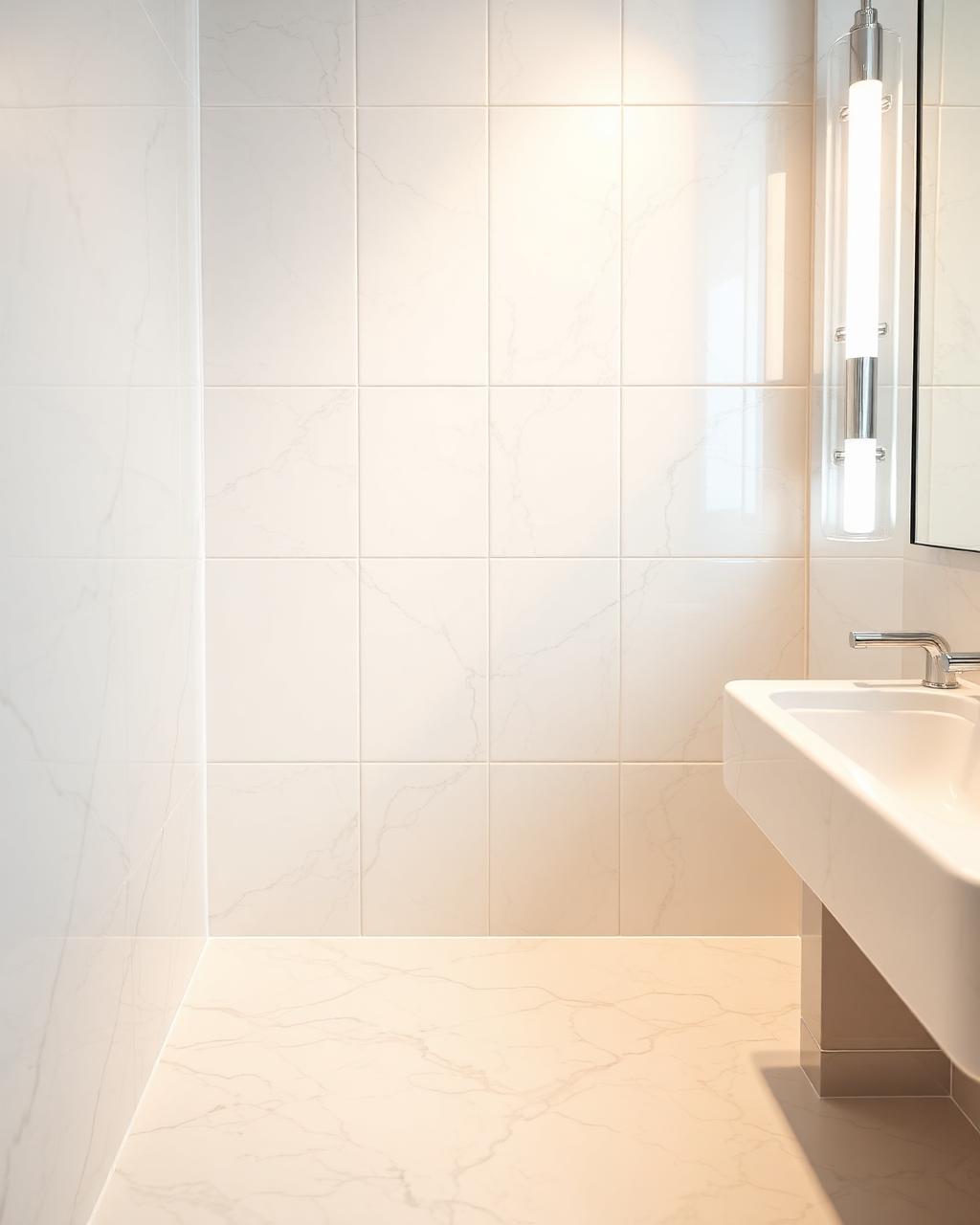 Tile and grout cleaning in Margate, FL — sparkling white tile